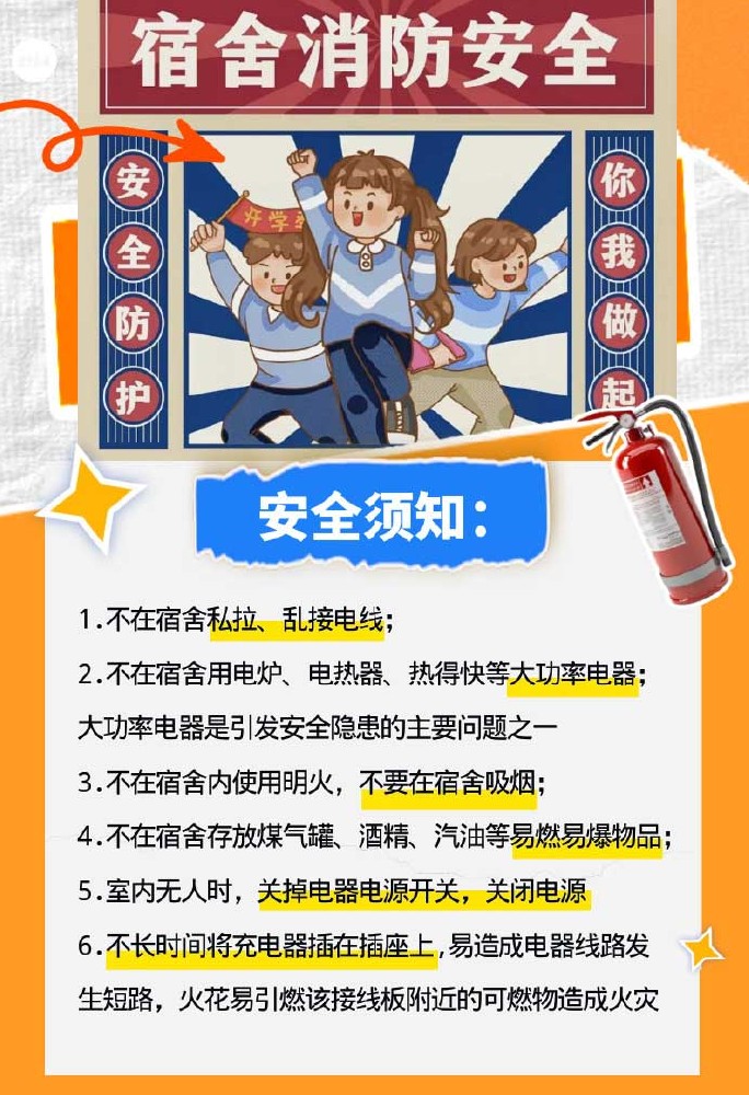 宿舍消防安全