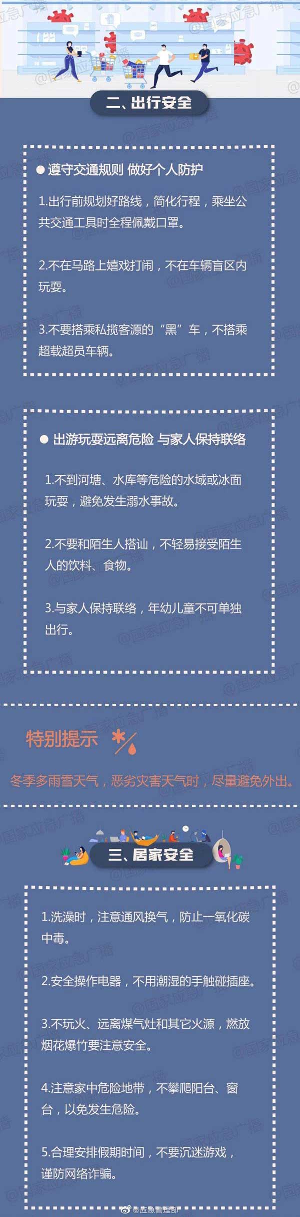 出行安全、居家安全